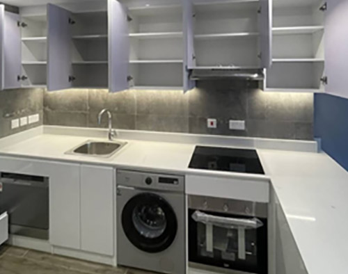 Interior home renovation and remodeling service by KY Builders in Trumbull Connecticut